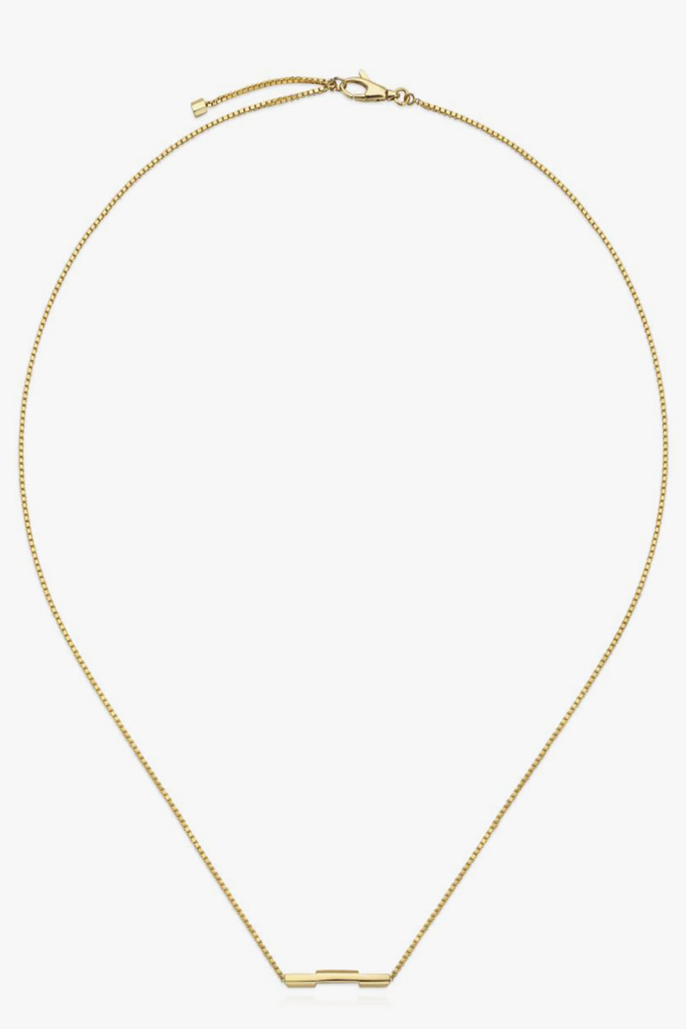 Gucci Gold necklace with logo