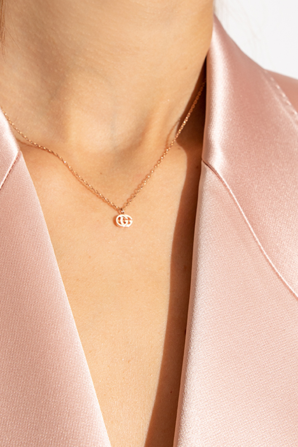 Gucci Rose gold necklace