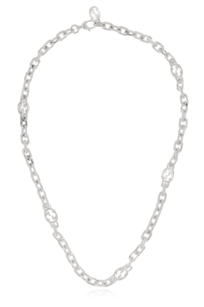 Necklace with `GG` logo