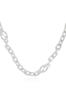 Gucci SILVER Necklace with `GG` logo
