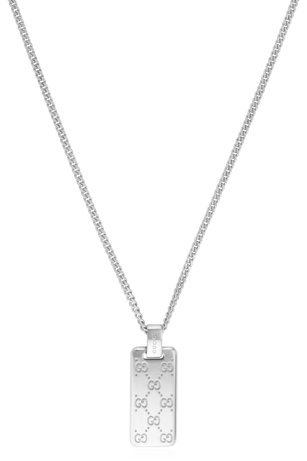 Gucci Silver necklace with pendant