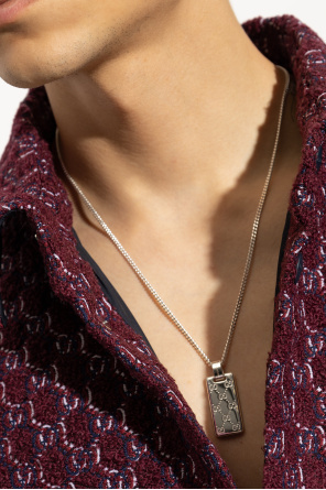 Gucci Silver necklace with pendant