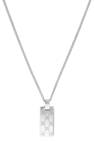 Gucci SILVER Silver necklace with pendant