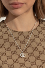 Gucci SILVER Silver necklace with logo-shaped pendant
