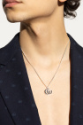 Gucci SILVER Silver necklace with logo-shaped pendant