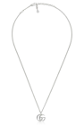 Gucci SILVER Silver necklace with logo-shaped pendant