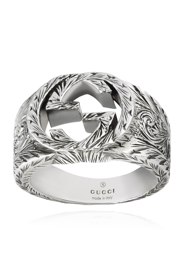 Silver ring od Gucci