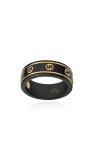 Gucci BLACK Ring with logo