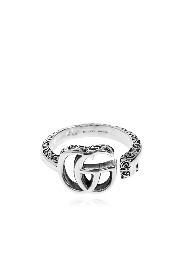 Silver ring od Gucci