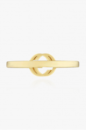 Gucci Skarpetki gucci 18kt white gold Interlocking G stud earrings