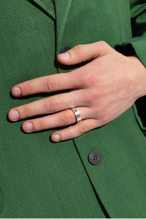 Gucci Srebrny pierścień