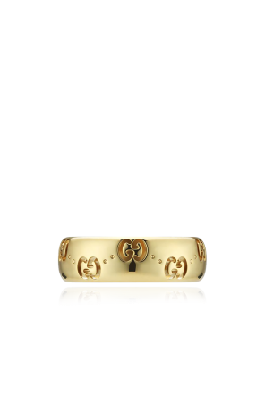 Gucci Gold ring with logo