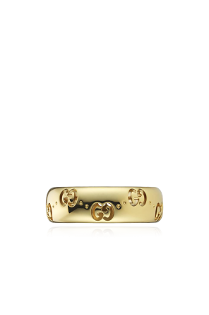 Gucci Gold ring with logo