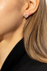 Gucci SILVER Logo earrings