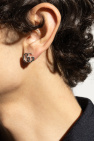 Gucci SILVER Silver logo-shaped earrings