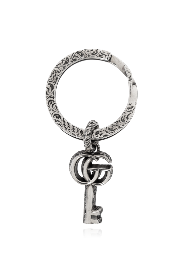 Silver keychain with pendant, zdjęcie 1 Silver keychain with pendant od Gucci