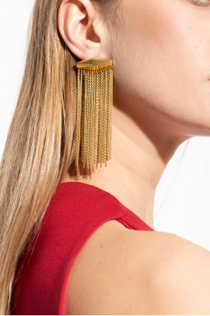 Brass earrings od Jimmy Choo