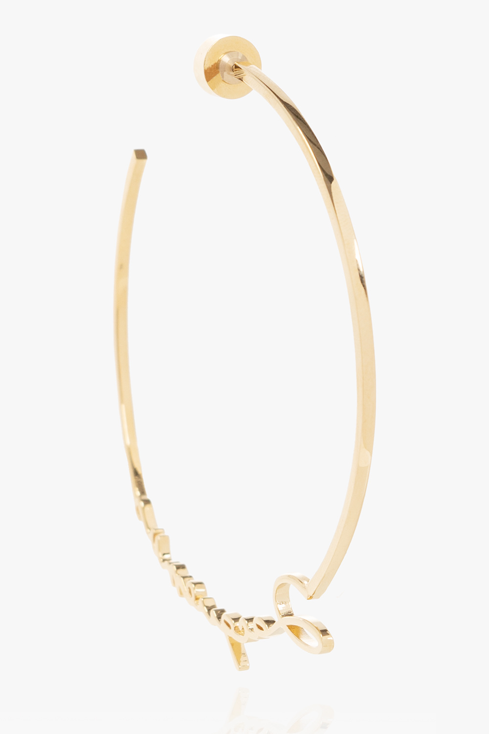 Jacquemus Brass necklace with logo