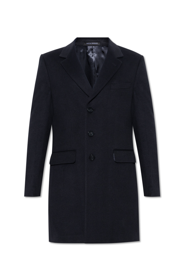 Emporio Armani Coat with notch lapels