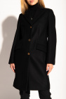 Versace VERSACE COAT WITH DECORATIVE BUTTONS