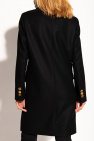 Versace VERSACE COAT WITH DECORATIVE BUTTONS