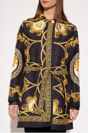 Versace Reversible patterned coat