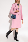 Versace PINK Single-breasted coat