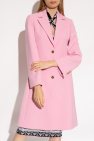 Versace PINK Single-breasted coat
