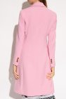 Versace PINK Single-breasted coat