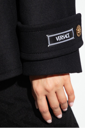 Versace Short double-breasted coat