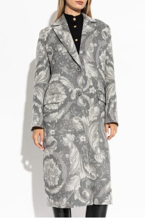 Versace Coat with Barocco pattern