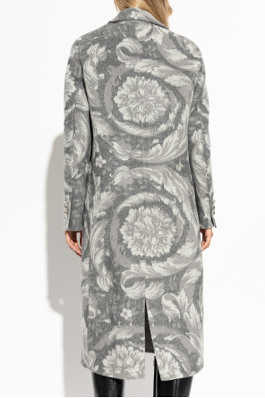 Versace Coat with Barocco pattern