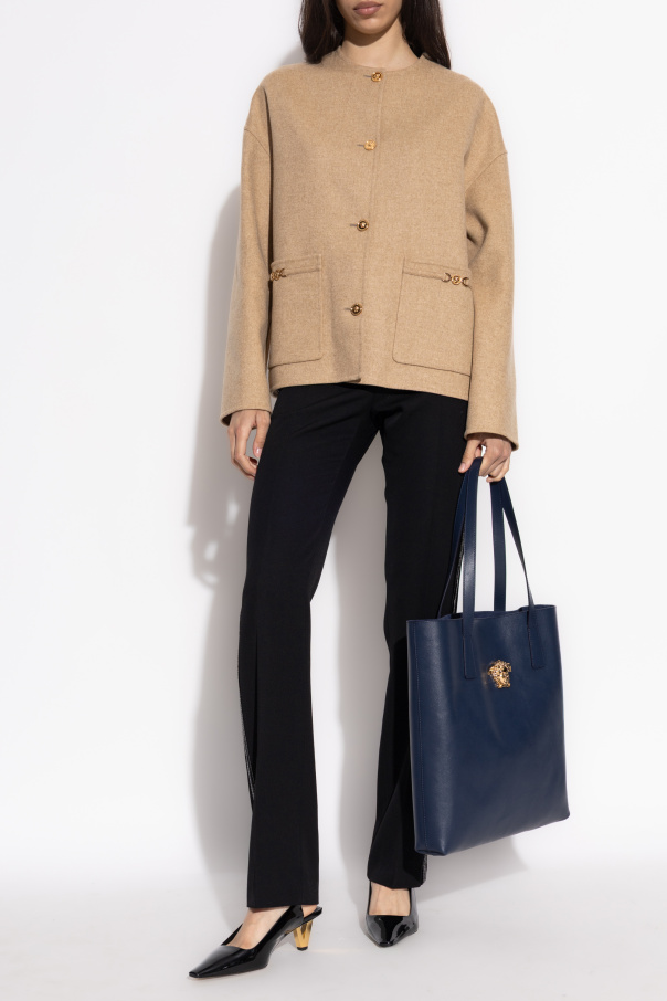 Versace Wełniana kurtka