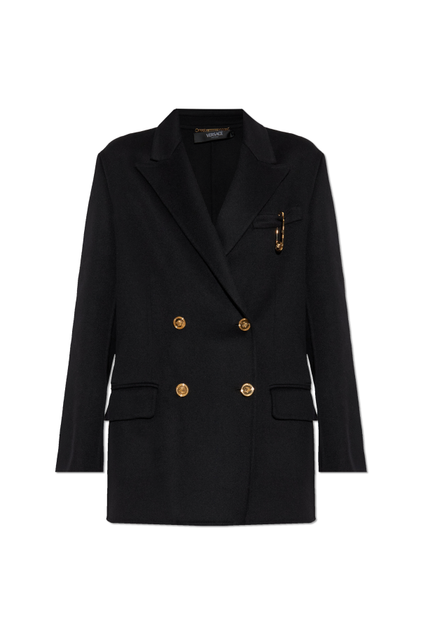 Short double-breasted coat od Versace