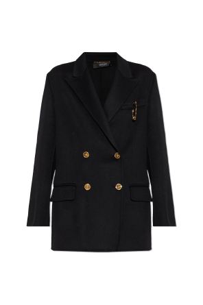 Short double-breasted coat