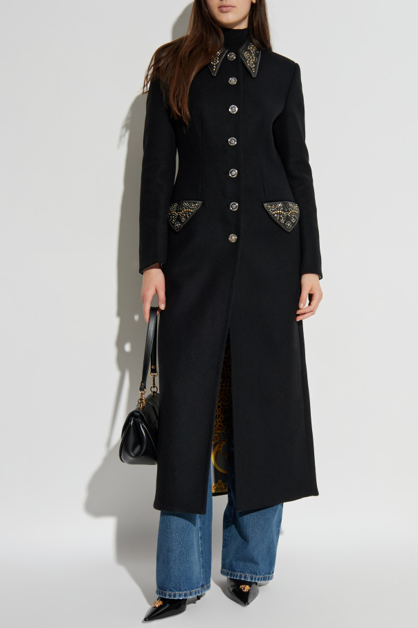 Versace Coat with appliqués