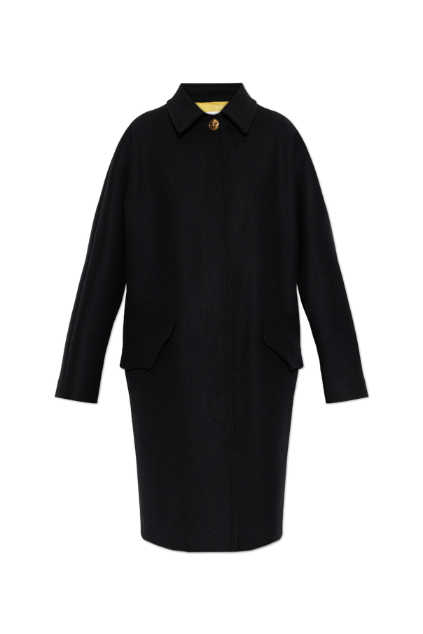 Wool coat with collar od Versace