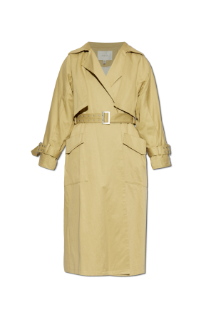 Coat with belt