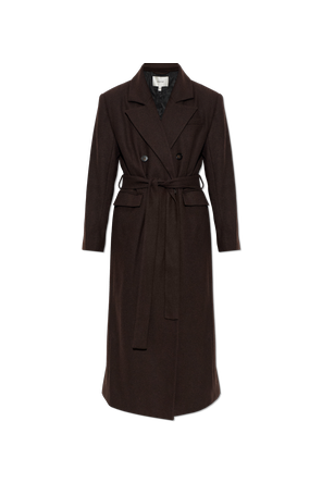 ‘Gzvenja Long’ coat with single vent
