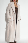 forte forte GREY Fur coat