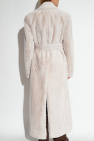 forte forte GREY Fur coat