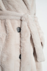 forte forte GREY Fur coat