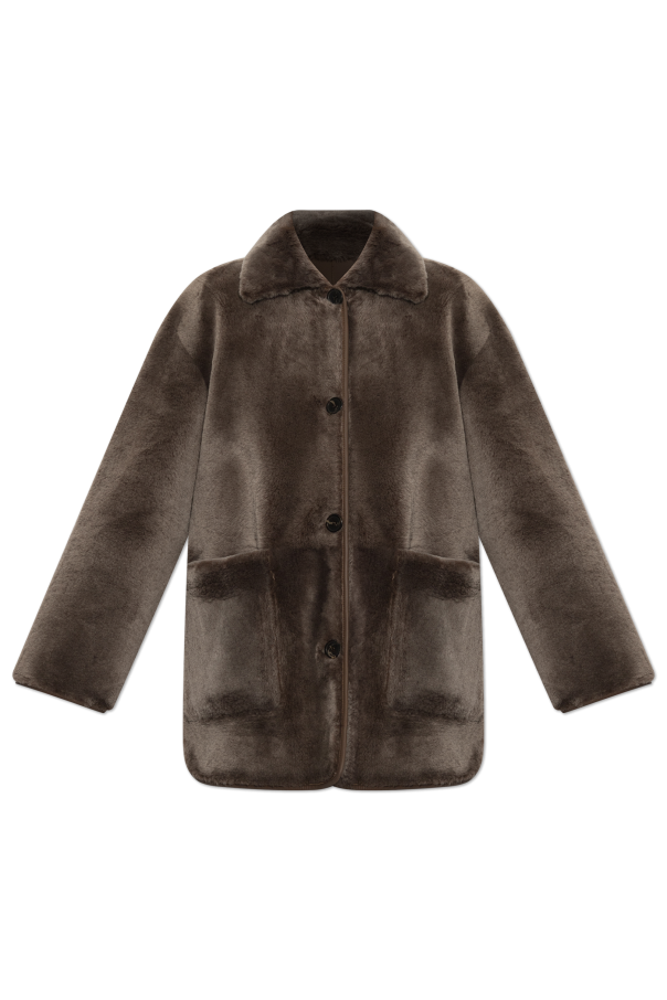 Reversible shearling coat ‘Nicola’ od ARMA