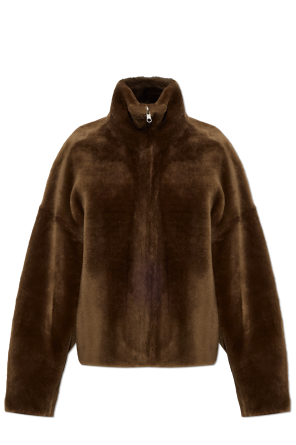 Short double-sided sheepskin coat ‘Indy’