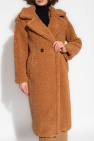 UGG BROWN ‘Gertrude’ faux fur coat