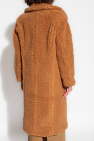 UGG BROWN ‘Gertrude’ faux fur coat