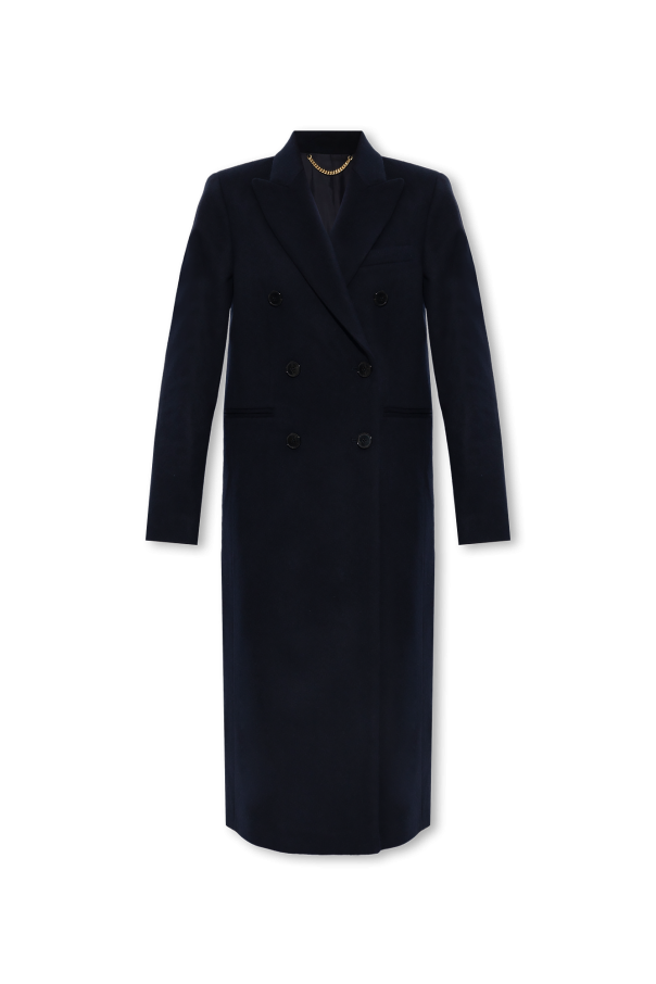 Double-breasted wool coat od Victoria Beckham