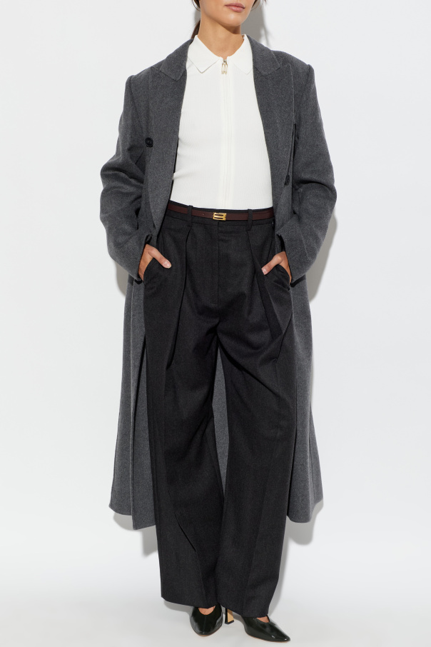 Victoria Beckham Double-breasted coat with a single vent