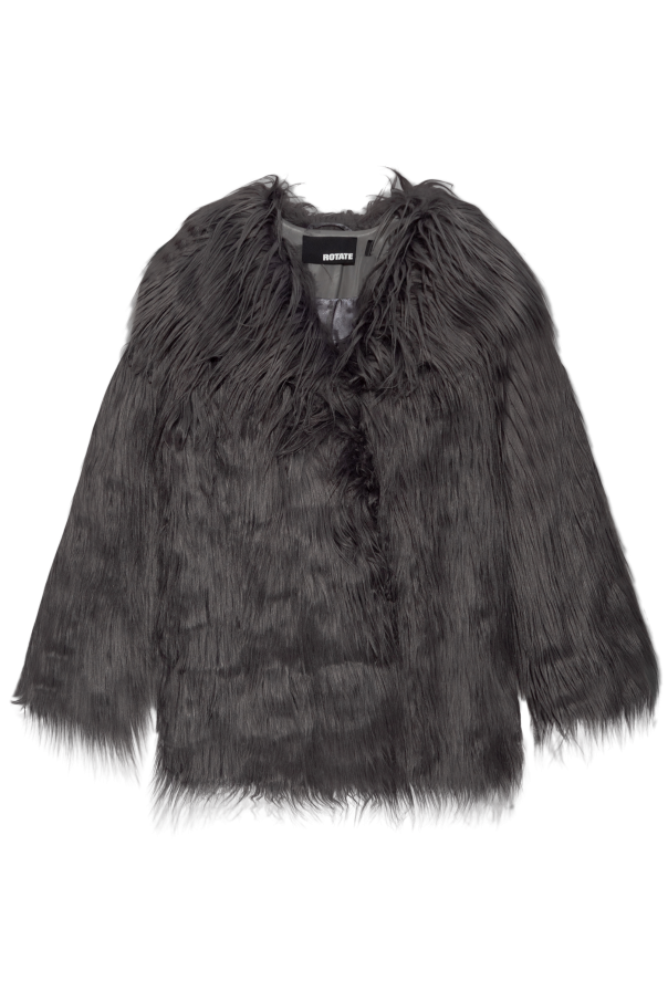 ROTATE Faux fur jacket