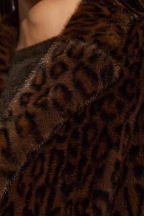 ROTATE Mantel mit Animal-Print